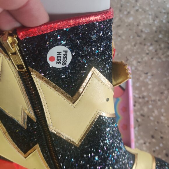 Irregular Choice Pokemon collection light up boots size 45EU (13W 11M) New - Picture 5 of 6